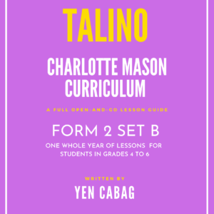 Talino CM Curriculum Form 2 Grades 4 to 6 Set B (PDF)