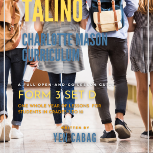 Talino CM Curriculum High School (Grades 7 to 10) SET D (PDF)
