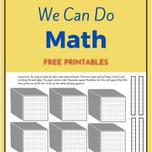 We Can Do Math Printables (FREE) PDF
